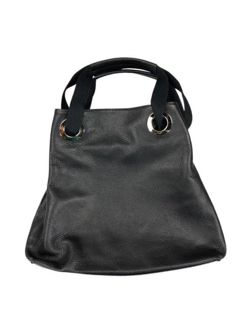 leather shopper